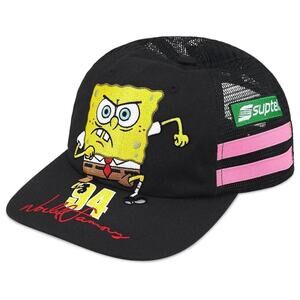 SS25 Supreme x Spongebob Squarepants x Jeff Hamilton Mesh Back 6-Panel “Black”